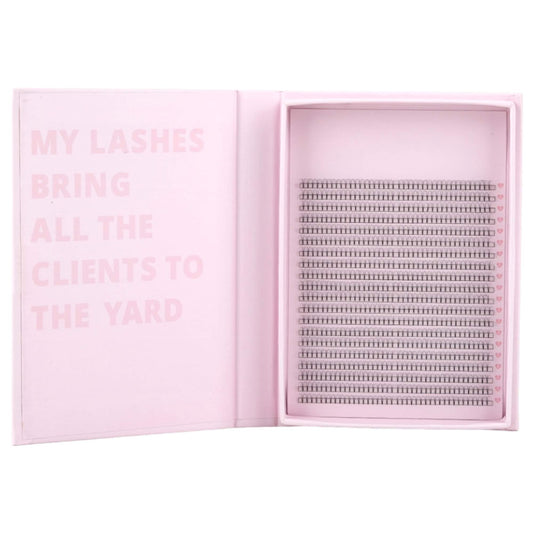 Eyelash Extensions - XL 3D Premade Volume Short Stem Eye Lash 0.10 / D CURL