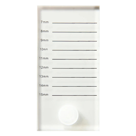 Small Glass Eyelash Extensions Lash Tile - Recatngle