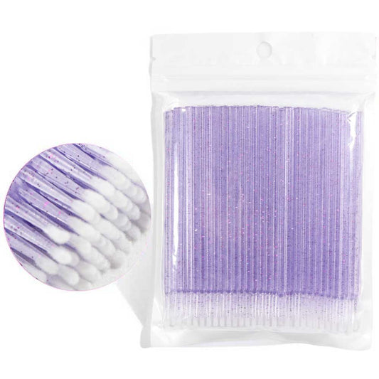 Purple Disposable Micro Applicator Brush