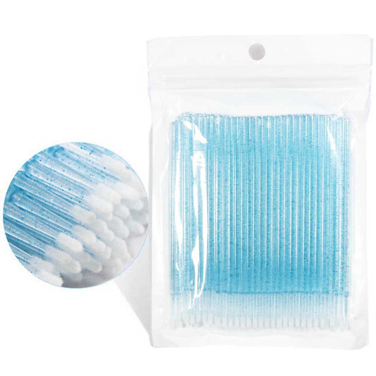 Blue Disposable Micro Applicator Brush