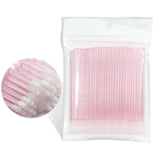 Pink Disposable Micro Applicator Brush